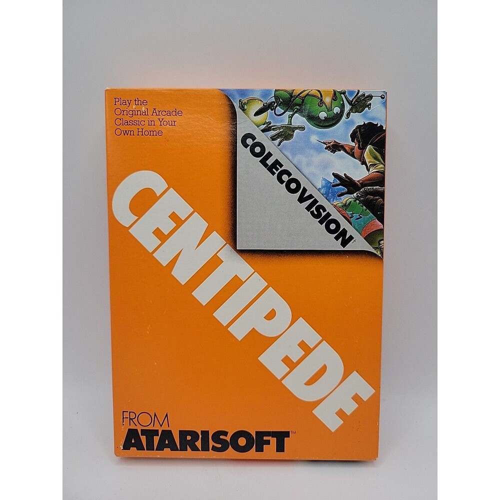 Vintage 1983 Colecovision Atarisoft CENTIPEDE Video Game Cartridge - Tested